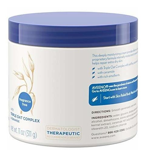 Creme Reparador Hidratante Intenso Aveeno Para - Imagem 6