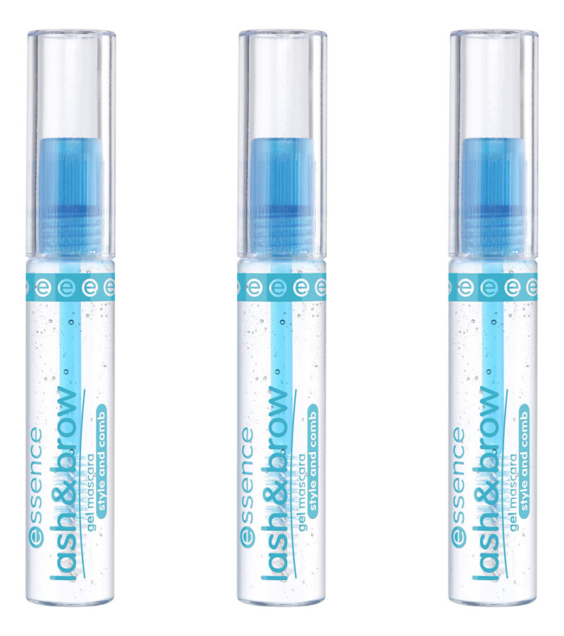 Máscara De Gel Para Cílios Essence Clear, Pacote Com 3 Unida - Image 2