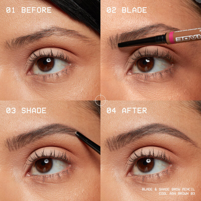 Lápis De Sobrancelha Nyx Professional Makeup Blade & Shade E - Image 6