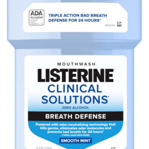 Enxaguante Bucal Listerine Clinical Solutions Breath Defense