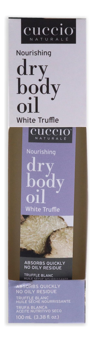 Óleo Corporal Cuccio Nutritivo Trufa Branca Naturale 100ml U - Imagem 5