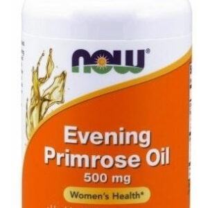 Óleo De Onagra 500 Mg Da Now Foods - 100 Cápsulas Gelatinosas Sfn Flavor, Sem Sabor