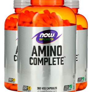 Amino Complete Now Foods Com Vit. B6 360 Cáps Importado 3un
