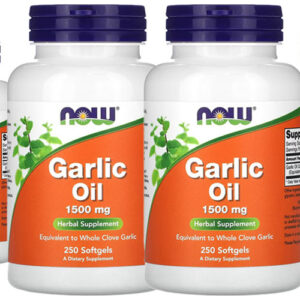 Óleo De Alho 1500mg Now Foods Now Foods 250solftg 4un