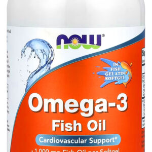 Ômega-3 1.000mg180/120 200caps Softgels Now Foods