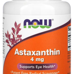 Astaxantina 4mg 60vegs Softgel Nowfoods Importado