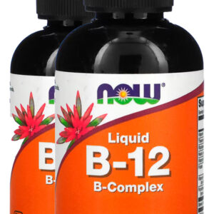 Complexo Vitamina B-12 59ml Produto Importado 2un Now Foods