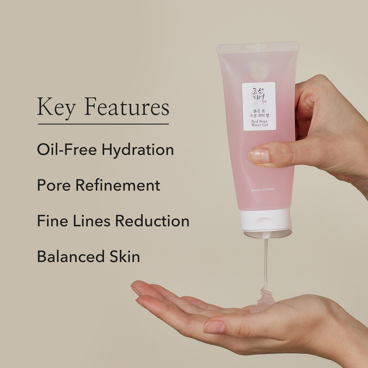 Gel De Água Hidratante Beauty Of Joseon Red Bean 100ml - Imagem 4