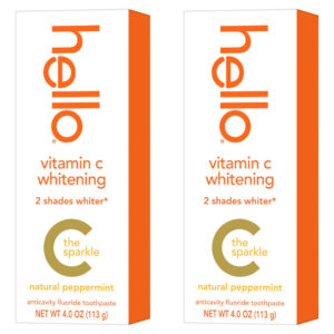 Pasta De Dentes Hello Vitamin C Whitening Com Flúor 120 Ml (