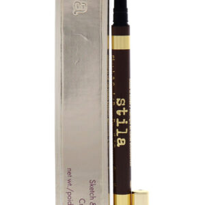 Desenhe E Esculpe O Lápis De Sobrancelha Escuro Da Stila Wom