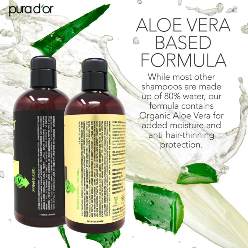 Conjunto De Cuidados Com O Cabelo Pura D'or Advanced Therapy - Image 3
