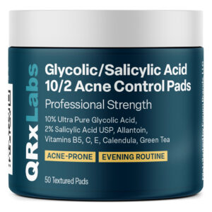 Almofadas De Controle De Acne Qrxlabs Ácido Glicólico/salicí