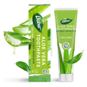 Pasta De Dentes Dabur Aloe Vera 100ml Herbal Oral Care Fluor