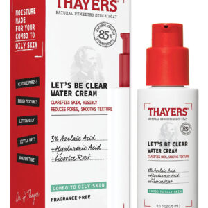 Creme Facial Thayers Let's Be Clear Water 75ml