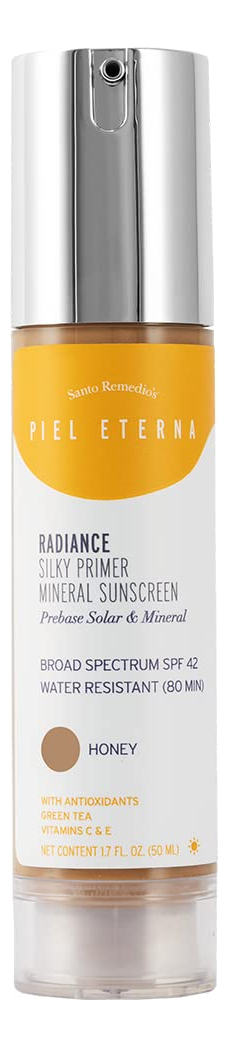 Protetor Solar Mineral Primer Colorido Spf 42 Santo Remedio