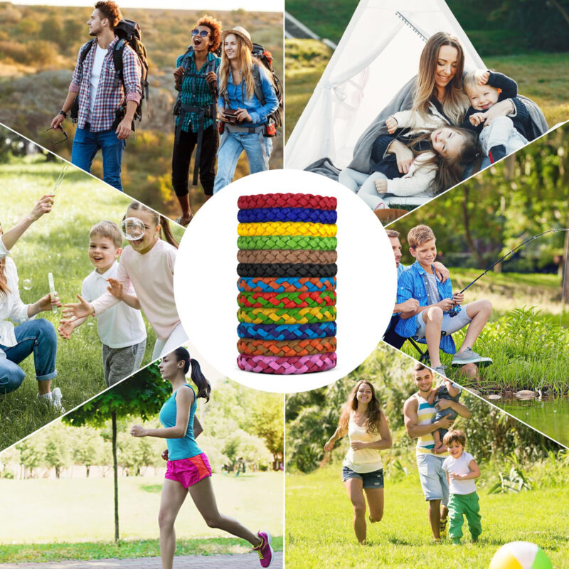 Pulseiras Repelentes De Mosquitos, Buggybands, Pacote Com 24 - Image 7