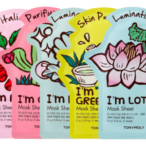 Máscara De Lençol Tonymoly I'm Real Radiance Hydrating 5 Uni