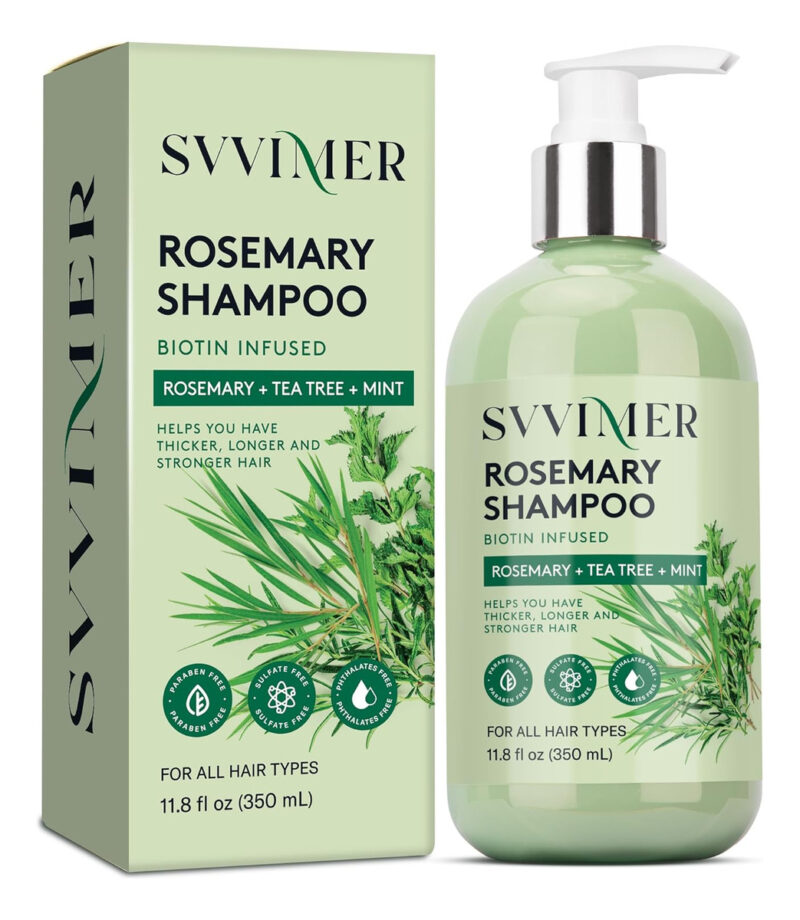 Shampoo Para Crescimento Capilar De Alecrim: Espessamento E