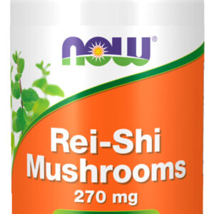 Cogumelo Rei-shi Mushrooms Now Foods 100 Caps Importado