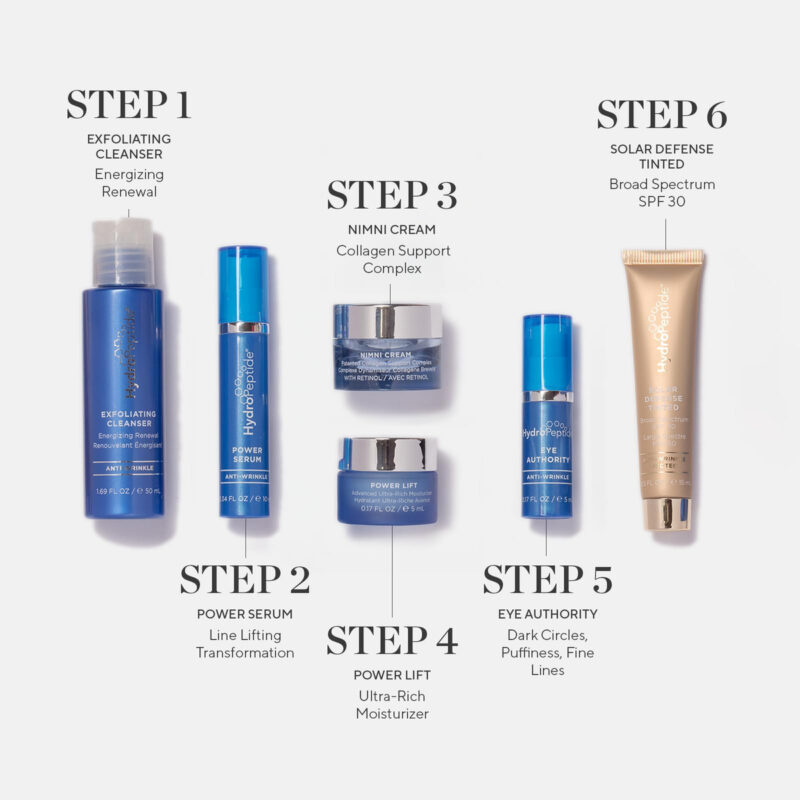 Kit De Pacote Facial Com Regime De Reversão De Idade De Hidr - Image 4