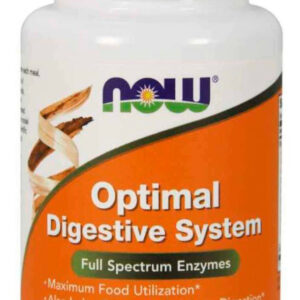 Optimal Digestive System (90 Vcaps) Now Foods Sabor Without Flavor