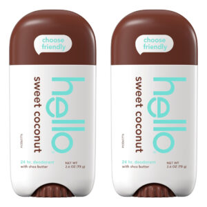 Desodorante Hello Sweet Coconut Com Manteiga De Karité 75 Ml
