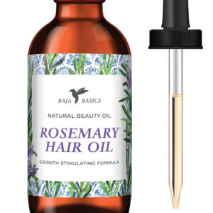 Óleo De Alecrim Baja Basics Para O Crescimento Do Cabelo, Al