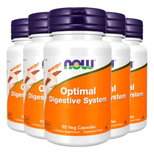 Optimal Digestive System Now Foods 90 Veg Cáps Importado 5un