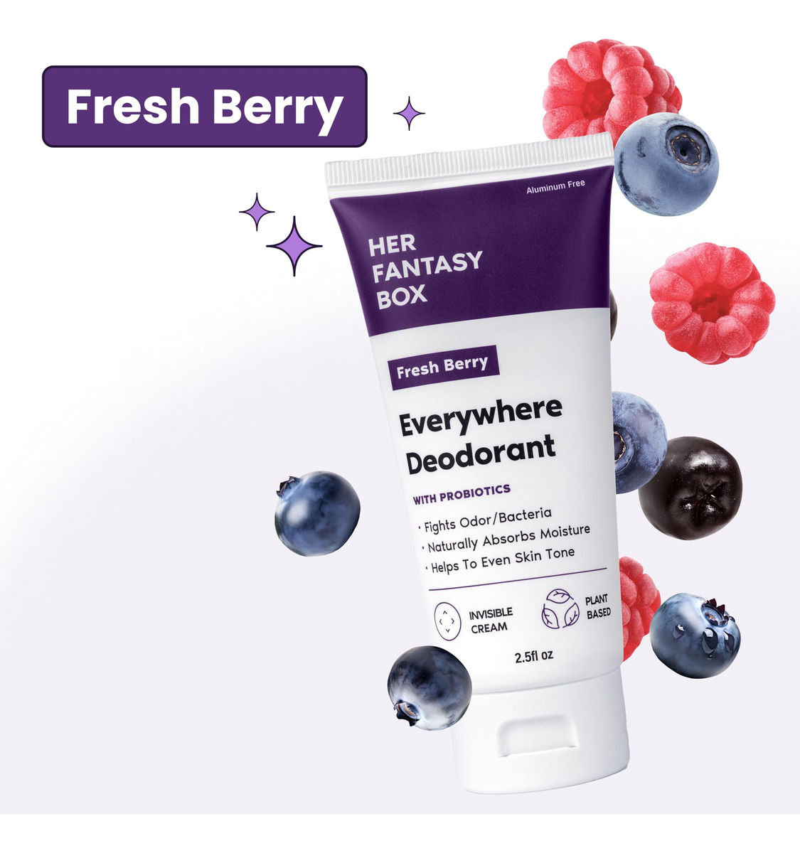 Desodorante Her Fantasy Box Everywhere Berry Scent - Imagem 2