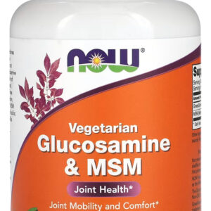 Glucosamina E Msm Now Foods 120 Caps Importado