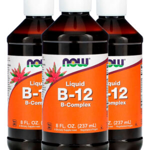 Complexo De Vitamina B-12 Now Foods 237 Ml Importado 3un