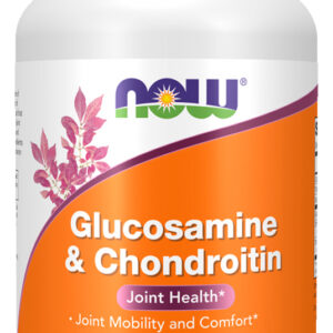 Glucosamina Condroitina Now Foods 120 Cápsulas Importado
