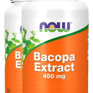 Extrato De Bacopa 450mg 90 Cápsulas Importado 2un Now Foods