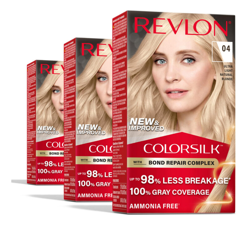 Tintura De Cabelo Revlon Colorsilk 04 Ultra Light Natural Bl