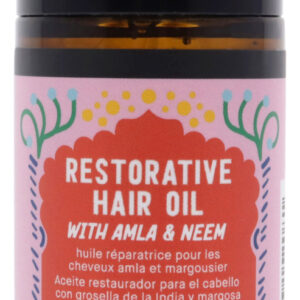 Óleo De Cabelo Ayurvita Restaurador Com Amla E Neem Para Uni