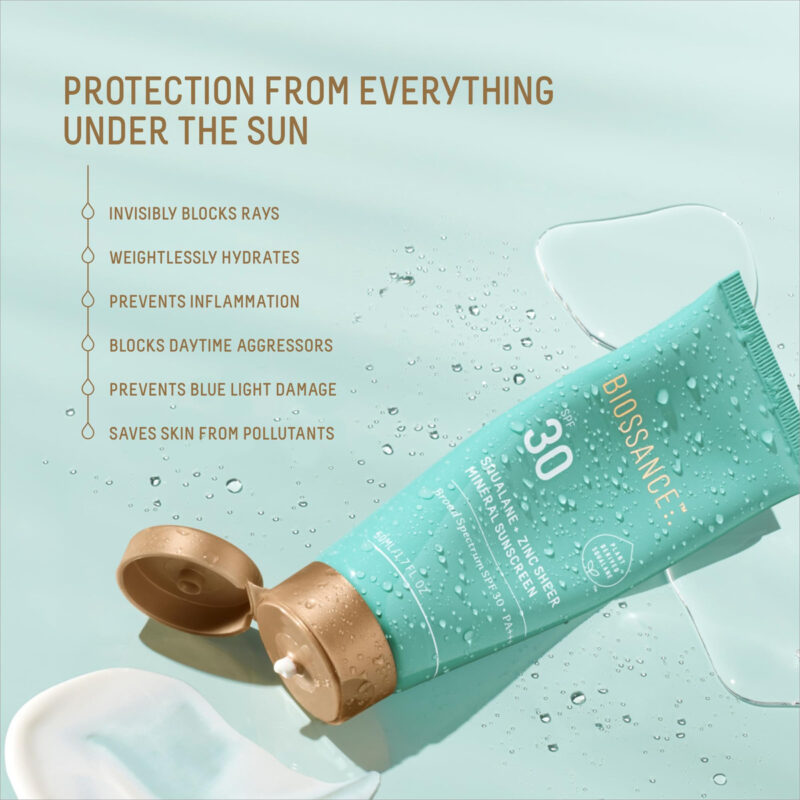 Protetor Solar Biossance Squalane + Zinc Sheer Spf 30 50ml - Image 2