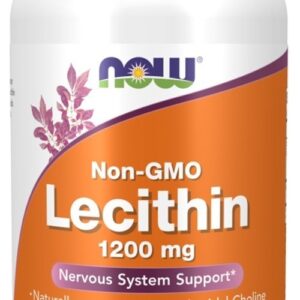 Lecithin (lecitina) 1200mg 200 Softgels Now Foods