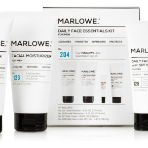 Conjunto De Cuidados Com A Pele Marlowe. Kit Facial Diário E