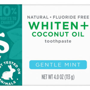 Pasta De Dentes Tom's Of Maine Whiten Plus Óleo De Coco 120m