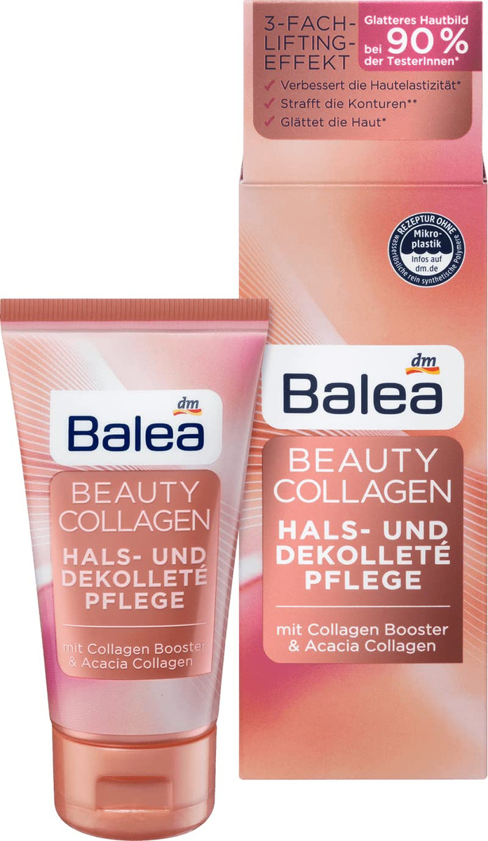 Cuidados Com O Pescoço E Decote Balea Beauty Collagen 50ml