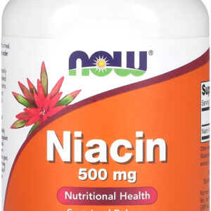 Niacina 500mg Now Foods Niacin Vitamina B-3 250 Tablets