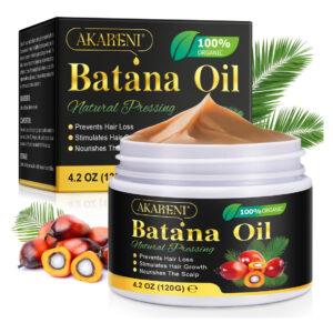 Óleo De Batana Lemaymay Raw Para Crescimento E Reparo Do Cab