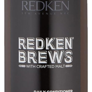 Condicionador Redken Brews Daily Para Homens, 1 Litro De Cab