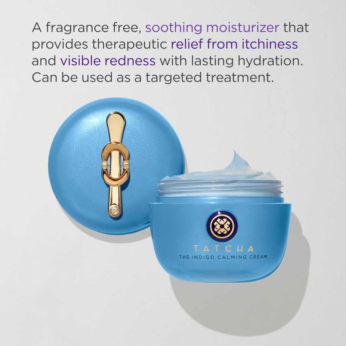 Creme Hidratante Tatcha Indigo Calmante Para Eczema 50ml - Imagem 2