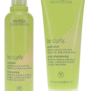 Condicionador Duo Set Aveda Be Curly 200 Ml E Shampoo 250 Ml