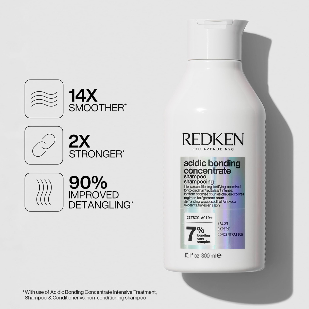 Shampoo Redken Bonding Para Reparação De Cabelos Danificados - Imagem 2