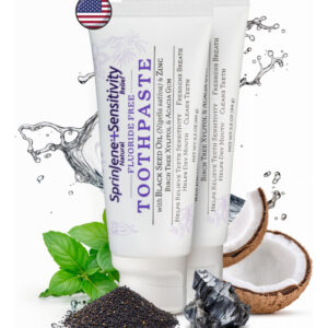 Pasta De Dentes Sprinjene Sensitivity Relief, Sem Flúor, Pac