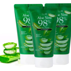 Gel Calmante De Aloe Vera By.h Organic Para Pele E Cabelo 30