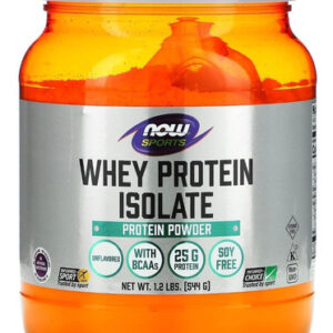 Isolado De Proteína De Soro De Leite Now Foods 544g Sem Sabor