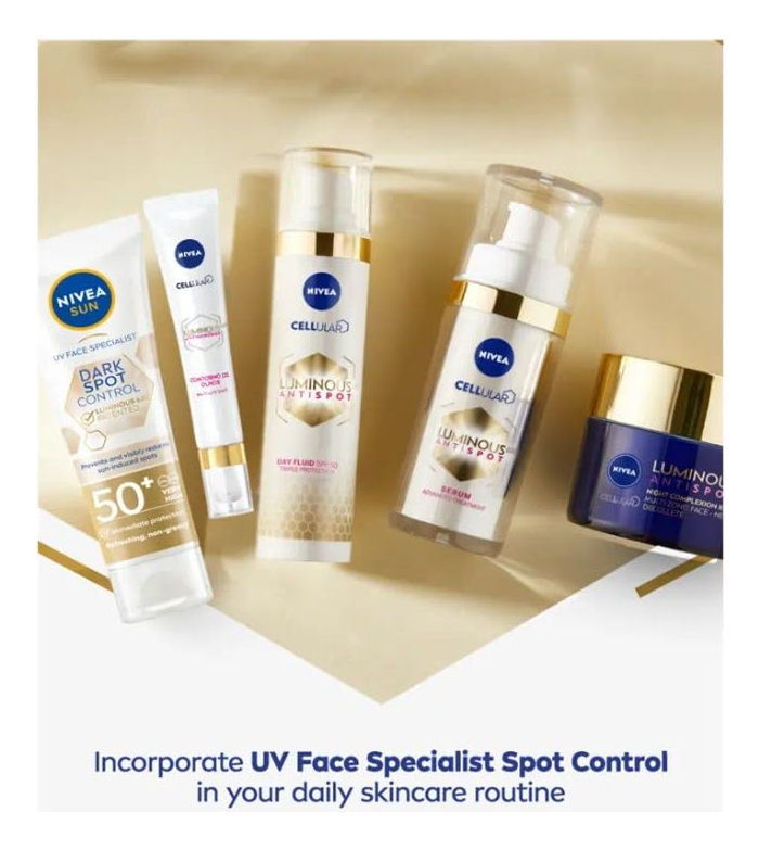 Protetor Solar Nivea Sun Uv Facial Specialist Spf 50+ 40ml - Imagem 4